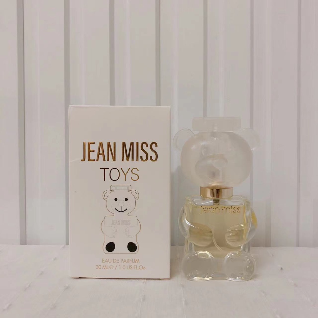 น้ำหอมผู้หญิง-น้ำหอมน้ำหมี-jean-miss-toys-30ml-กลิ่นหอมหวาน-เช็กชี่-น่าหลงไหล