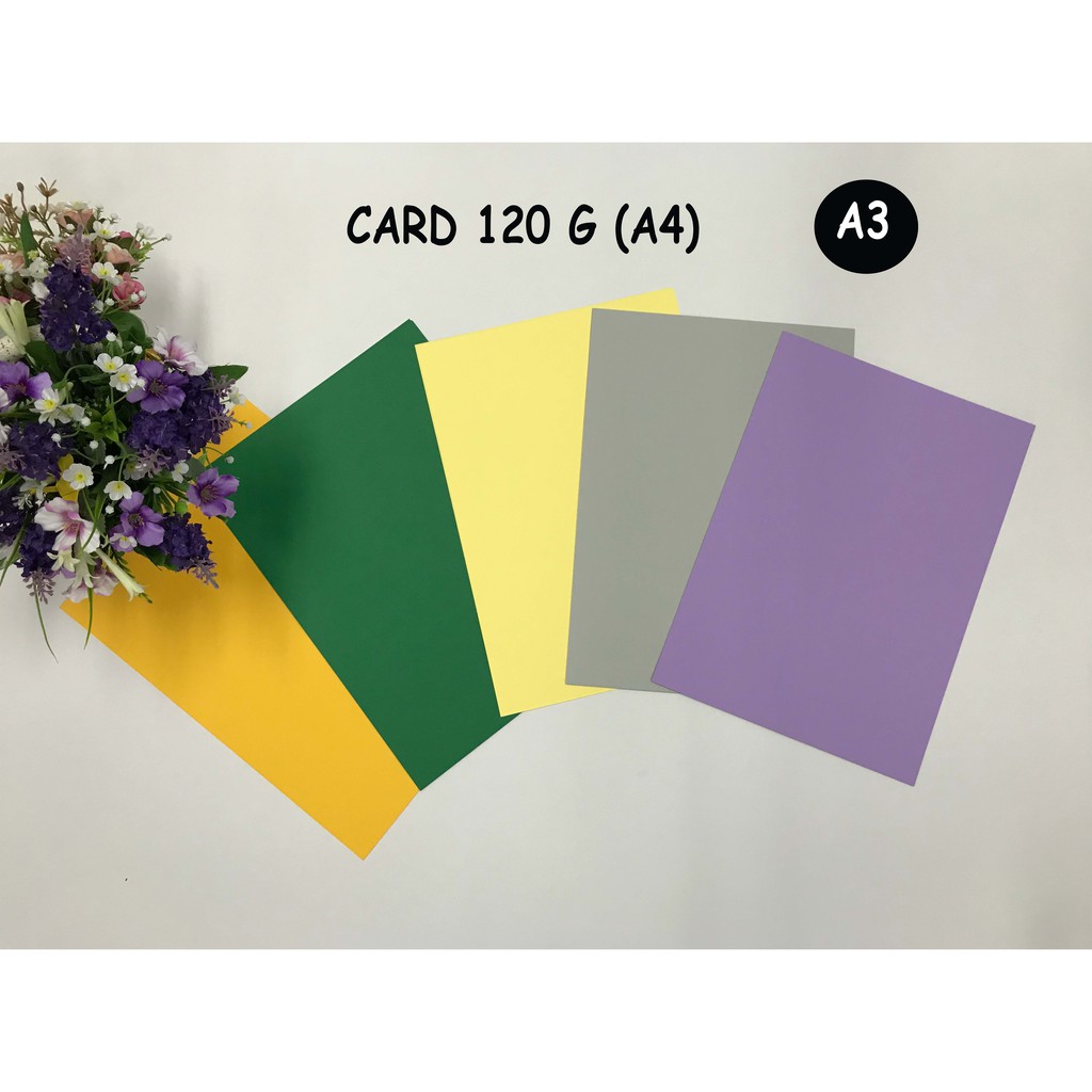 กระดาษการ์ดสี-120-แกรม-160-แกรม-คละ-5-สี-30-แผ่น