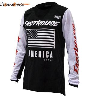 FASTHOUSE Pro Motocross Jersey Dirt Bike Downhill BMX MTB MX Racewear Riding T-shirt