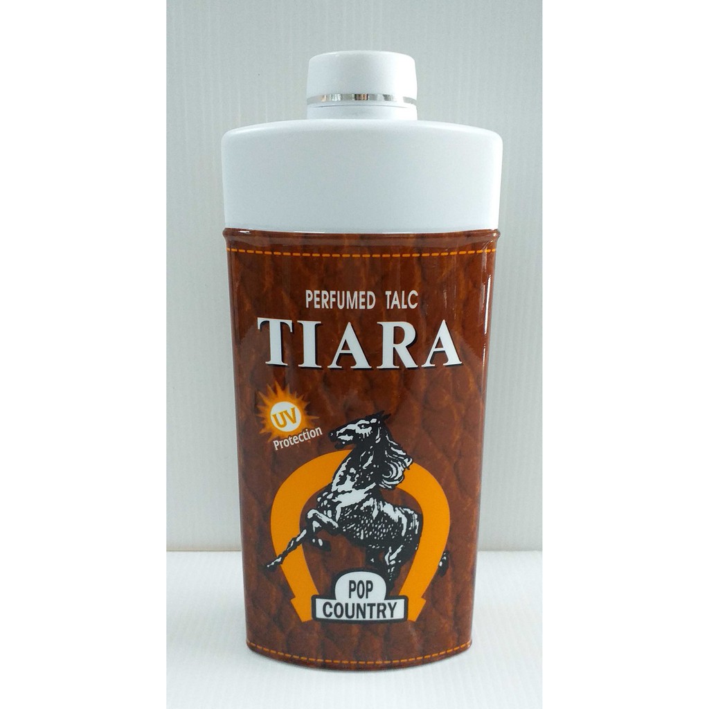 Tiara Pop Country Perfumed Talc แป้งหอม เทียร่า ป๊อป คันทรี่ 180 กรัม ...