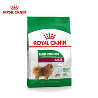 Royal Canin Mini indoor adult สูตรสุนัขพันธุ์โตเล็กอาศัยในบ้าน 1.5kg