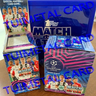 ภาพขนาดย่อของภาพหน้าปกสินค้าMATCH ATTAX 2018/19 UEFA CHAMPIONS LEAGUE: GOAL MACHINE / PASS MASTER / SPEED KING การ์ดสะสมฟุตบอล Football Trading Card จากร้าน tuimetal บน Shopee
