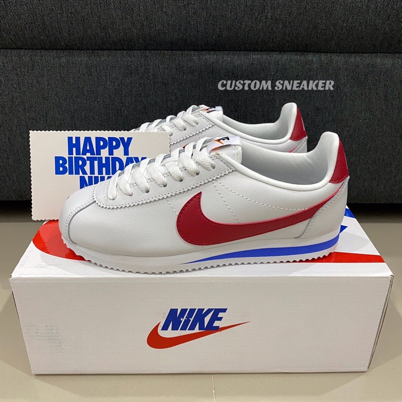 nike-classic-cortez-happy-birthday-limited-box-set-เก็บเงินปลายทางได้-รองเท้าผู้ชายวินเทจสีขาวสีเขียว