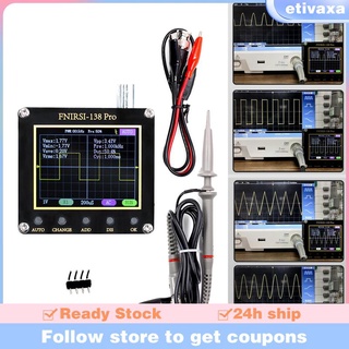 มัลติมิเตอร์ ออสซิลโลสโคป ดิจิทัล แบนด์วิดท์ 200KHz แบบพกพา สําหรับการศึกษาวิจัยอัตโนมัติ DIY