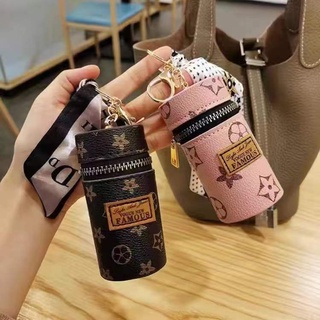 Girl Gifts Silk Scarf Barrel Lipstick Key Chain Bag Backpack Accessories Pendant