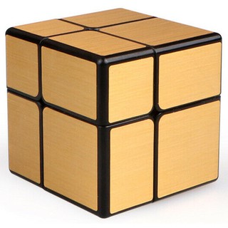รูบิค แปลกๆ รูบิค 2x2 รูบิค ของแท้ อย่างดี rubik 2x2 Qiyi Mirror Cube 2x2 Gold 2x2x2 Magic Cube rubix cube SharkRubik