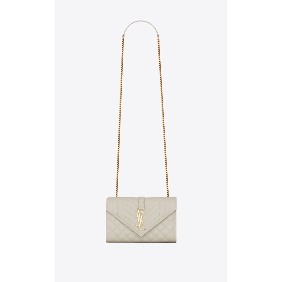 แซงต์โลร็องต์-saint-laurent-ysl-envelope-กระเป๋าหนังนูนเล็ก-กระเป๋าผู้หญิง-ผลิตภัณฑ์ใหม่-ของแท้-100