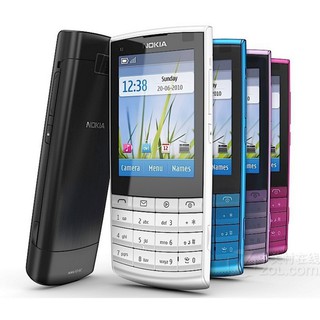 ชุดโทรศัพท์มือถือ ของแท้ แบบเต็ม สําหรับ Nokia รุ่น X3-02 Original Full Set