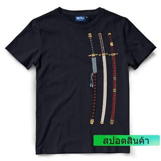 เสื้อยืดวันพีช One piece 612-BK : Sword of Zoro