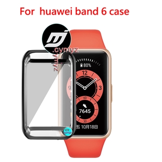 เคสกันรอยหน้าจอ 360 องศาสําหรับ Huawei Band 6 สําหรับ Huawei Band 6