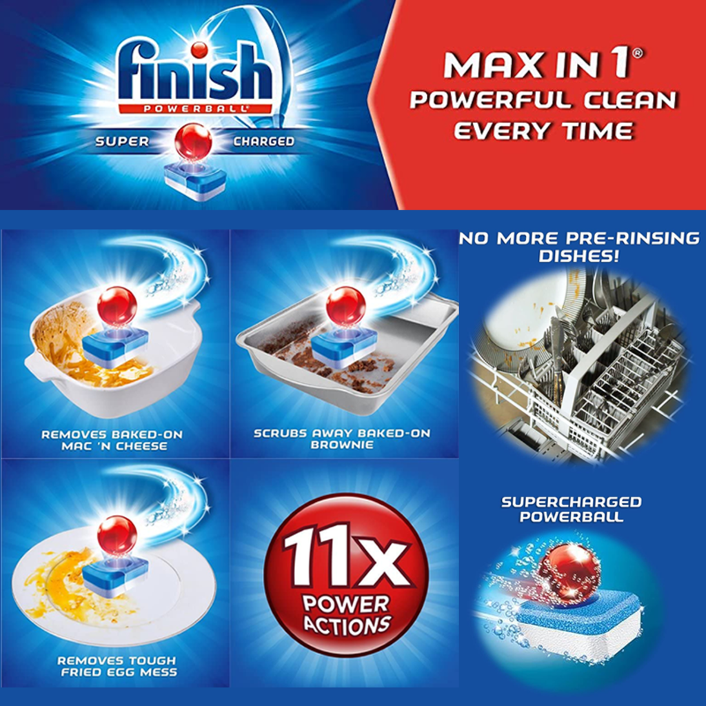 usa-finish-powerball-tablet-dish-washing-machine-ผลิตภัณฑ์ล้างจาน-ชนิดก้อน-เครื่องล้างจาน-ฟินิช