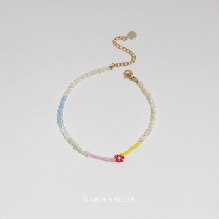 Bloomsnoon, Gerber Daisy Anklet กำไลข้อเท้า (18k gold plated)