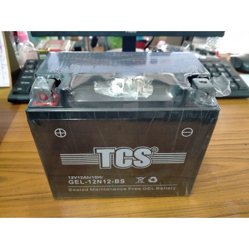 แบตเตอรี่มอเตอร์ไซค์-tcs-12n12-bs-ใช้กับรถรุ่น-cb1000-gsf1200f-ninja-zx6-er6n-ninja650-zr-7