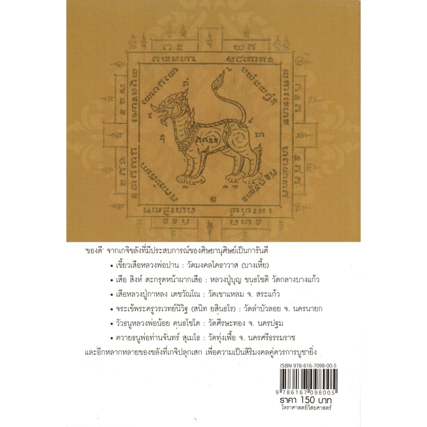 หนังสือ-เสือ-สิงห์-สรรพสัตว์ในเครื่องรางของขลัง-สายมู-สิ่งศักดิ์สิทธิ์-การกราบไหว้-ขอพร