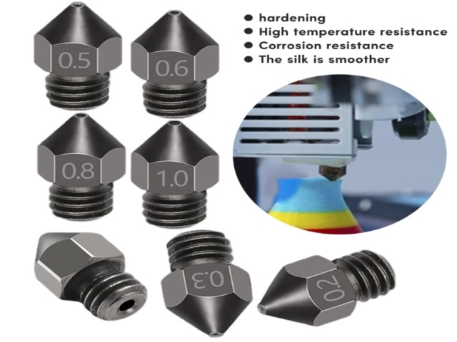 colo-หัวฉีดเหล็กแข็ง-mk8-ความแม่นยําสูง-0-2-0-3-0-4-0-5-0-6-0-8-1-0-มม-55-60-องศา-สําหรับเครื่องพิมพ์-3d