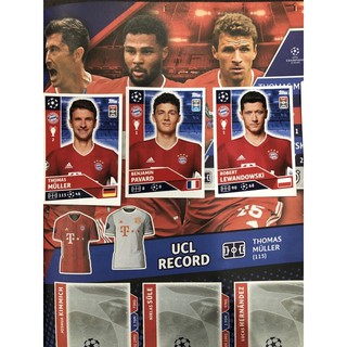 Topps Sticker Uefa Champions League 2020/21 Bayern Munchen