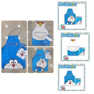 ผ้ากันเปื้อน ลายลิขสิทธิ์แท้ โดราเอม่อน Doraemon