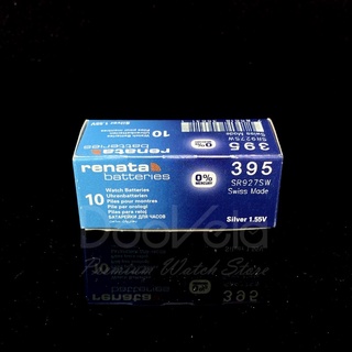 สินค้า ถ่านกระดุม สวิสแท้ Renata 395 กล่อง 10 ก้อน