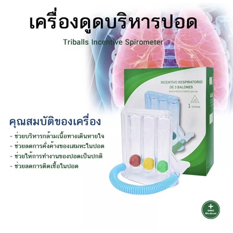 เครื่องบริหารปอด-เครื่องดูดบริหารปอด-ช่วยบริหารปอดใช้สำหรับลดภาะแทรกซ้อนในปอด