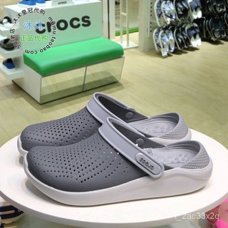 [New Arrival]Crocsรองเท้าแตะสไตล์ใหม่ LiteRide Clog แท้ หิ้วนอก ถูกกว่าshop