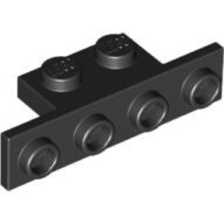 Lego part (ชิ้นส่วนเลโก้) No.2436 / 28802 Bracket 1 x 2 - 1 x 4