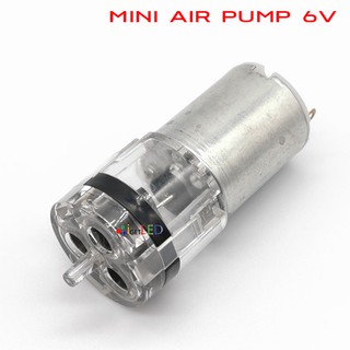 ปั๊มลม  ปั๊มใส ใช้กับสายยางขนาด 3/5มม. ปัํม 6V DC 2LPM Mini Air Pump ปั๊มลม อากาศ มินิ ออกซิเจ้นตู้ปลา ออกซิเจน