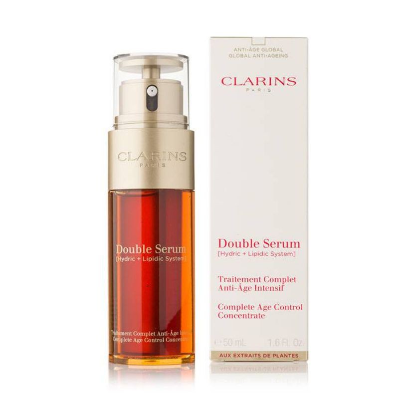 Clarins New Generation Double Serum Hydric+Lipidic System Complete Age ...