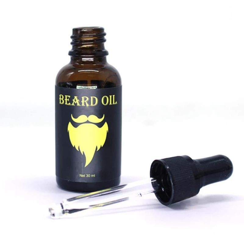 เซรั่มปลูกหนวด-ปลูกคิ้ว-เส้นผม-beard-oil-natural-organic-oil-hair-growth-30-ml-น้ำยาปลูกคิ้ว-มีบริการปลายทาง