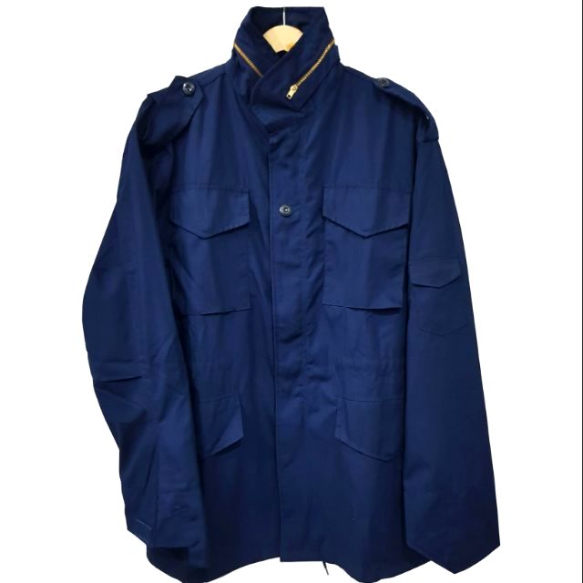 เสื้อทหาร-m51-jacket-navy-blue-งานผลิตในไทย-ของใหม่มือ-1