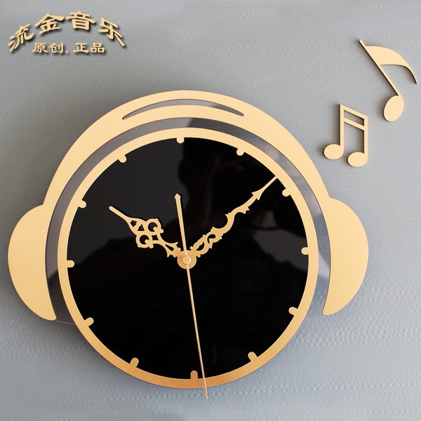 พร้อมส่ง-นาฬิกาแต่งผนังมิวสิคแมนแบบเก๋-wallclock