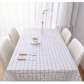 ภาพขนาดย่อของภาพหน้าปกสินค้าผ้าปูโต๊ะ กันน้ำ ผ้าคลุมโต๊ะ ผ้าปูโต๊ะอาหาร มี 2ขนาด table cloth ZB-A จากร้าน gohome84 บน Shopee