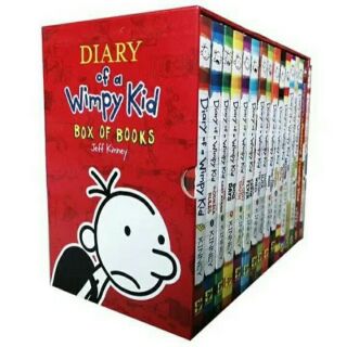 Diary of a wimpy kid เซต 16 เล่ม หนังสือภาษาอังกฤษ พร้อมส่ง