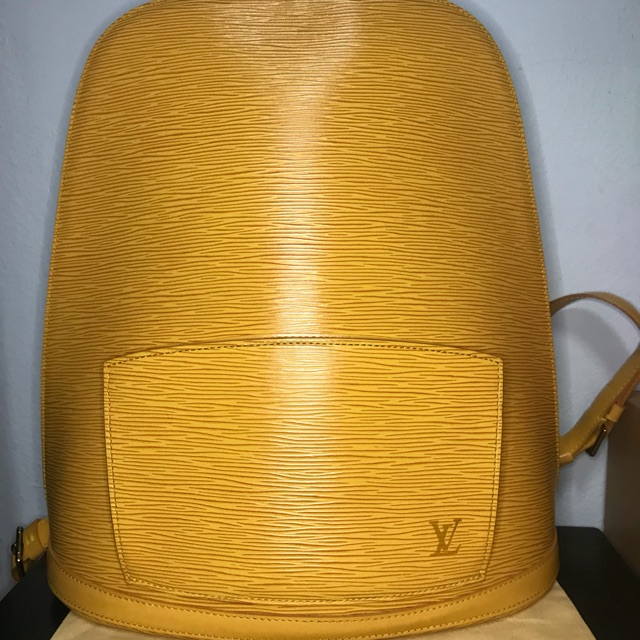 Louis Vuitton Epi Gobelins M52299 Women,Men Backpack Jaune,Yellow
