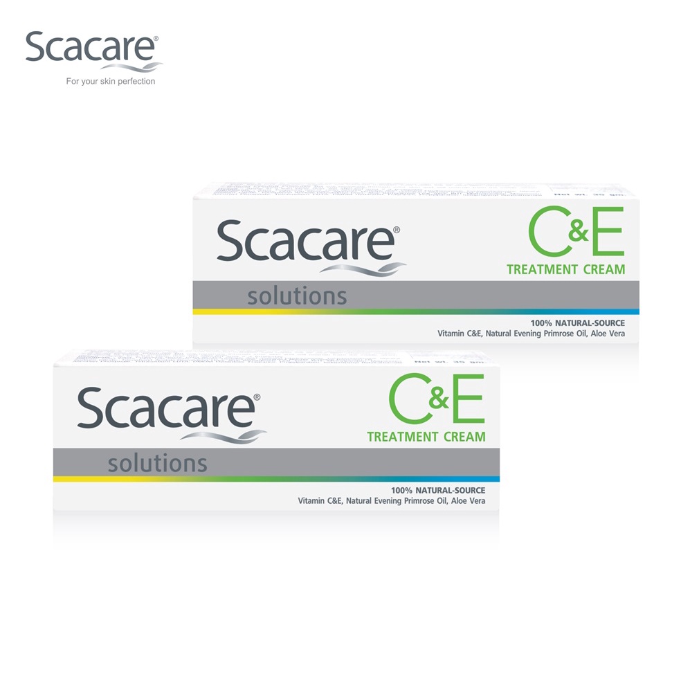 สกาแคร์-c-amp-e-โซลูชั่น-ซีแอนด์อี-ทรีทเม้นท์-ครีม-ขนาด-35-กรัม-2-กล่อง-ลดเลือนริ้วรอยแผลเป็น-จุดด่างดำ