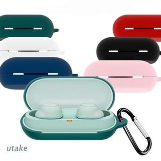 สินค้า Utake เคสป้องกันหูฟัง แบบนิ่ม ยืดหยุ่น กันกระแทก สําหรับ Sony WF-C500