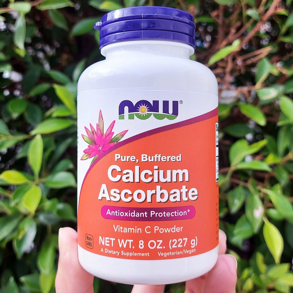 50% Sale!! EXP.09-10/2025 วิตามินซี แบบผง Pure Buffered Calcium ...