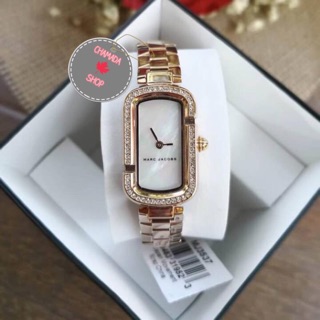 🍃 MARC JACOBS The Jacobs White Mother Of Pearl Dial Ladies Watch