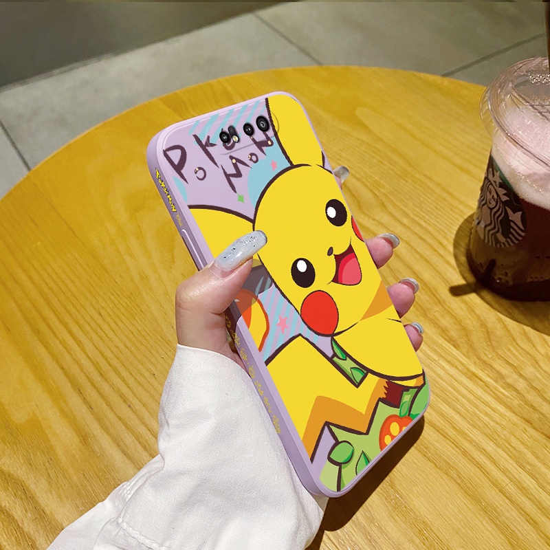 เคสโทรศัพท์ซิลิโคน-แบบนิ่ม-กันกระแทก-ลายการ์ตูนปิกาจู-สําหรับ-samsung-a80