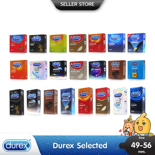 ภาพหน้าปกสินค้าDurex ถุงยางอนามัย ดูเร็กซ์ เลือกแบบได้ ขนาด 49 - 56 มม. ซึ่งคุณอาจชอบราคาและรีวิวของสินค้านี้