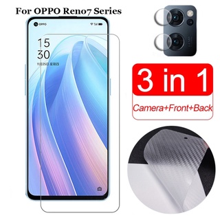 ฟิล์มกระจกนิรภัยกันรอยหน้าจอ HD สําหรับ OPPO Reno 75G Reno 7 6 5 5G A55 A95 A93 5G 4G