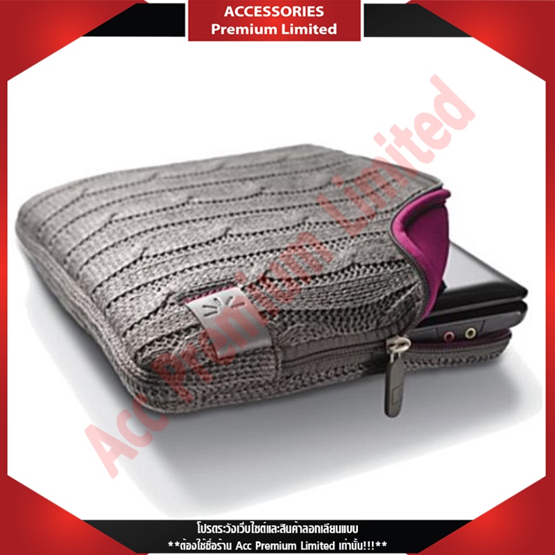 กระเป๋าแล็บท๊อป-case-logic-enst-110-gray-cable-knit-10-2-netbook-sleeve