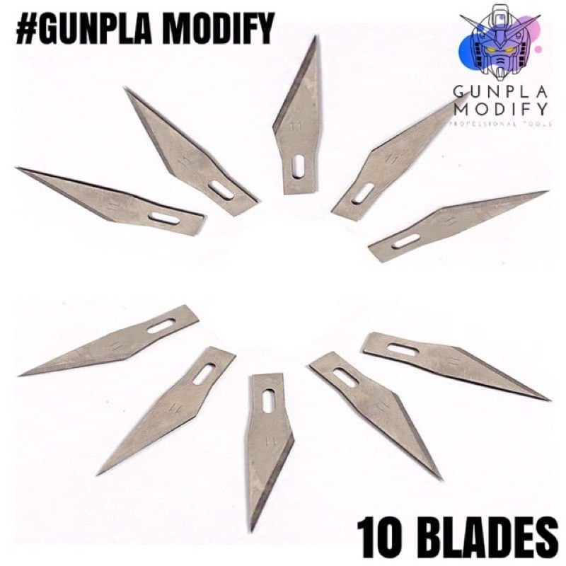 ภาพหน้าปกสินค้าใบมีดสำหรับอาร์ทไนฟ์แบบตรง Artknife Blade จำนวน 10 ใบมีด