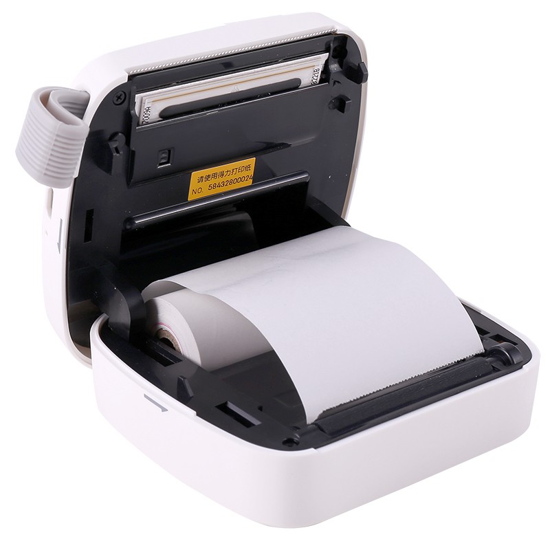 เครื่องพิมพ์สลาก-เครื่องพิมพ์รูป-deli-x1-printed-thermal-printer-mini-home-pocket-portable-wrong-note-printer