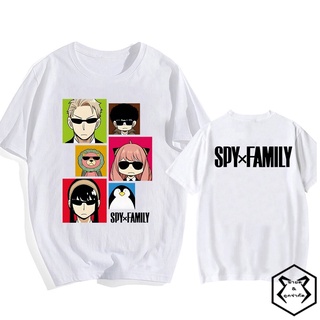 GILDAN เสื้อยืด พิมพ์ลายอนิเมะ Spy X Family Yor Loid Bond Aesthetic น่ารัก สําหรับครอบครัว