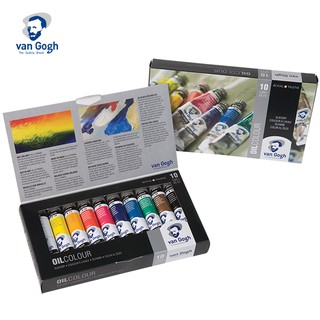 VAN GOGH สีน้ำมัน 10 สี 20ml. 1 ชุด