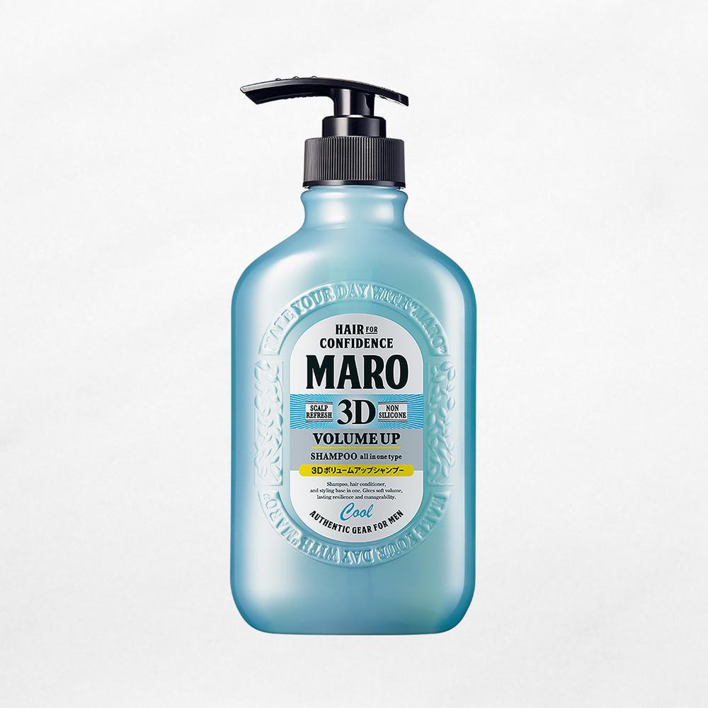 ภาพสินค้าMaro 3D Volume Up Shampoo Ex 460 ml ผลิตภัณฑ์ยอดฮิตในญี่ปุ่น ลดผมหลุดร่วง และขจัดรังแคอย่างมีประสิทธิภาพ จากร้าน pharma4u บน Shopee ภาพที่ 4