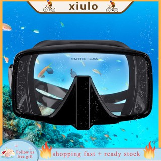 ภาพหน้าปกสินค้าXIULO Diving Mask หน้ากากดำน้ำ สำหรับผู้ใหญ่ อุปกรณ์ดำน้ำ Scuba Salvage Anti-Fog Goggles Swimming Glasses Underwater Equipment แว่นตาดำน้ำ ที่เกี่ยวข้อง