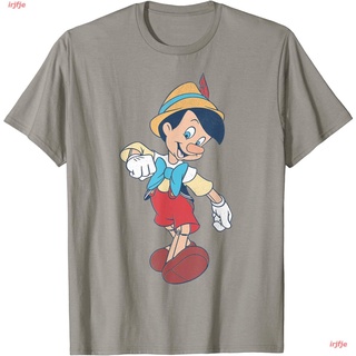 【hot sale】2022 Disney Pinocchio Vintage Portrait T-Shirt เสื้อยืด ดพิมพ์ลาย ดผ้าเด้ง คอกลม cotton ความนิยม sale Unisex