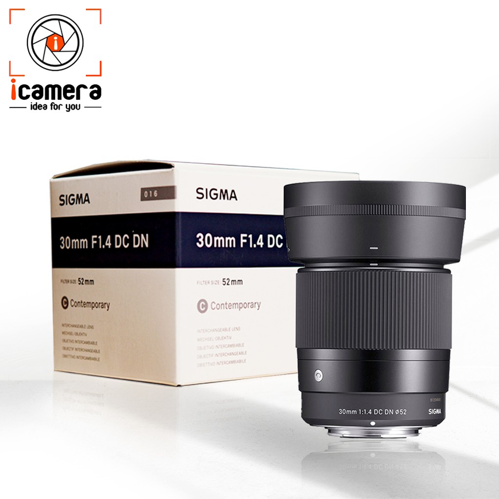 ภาพสินค้าSigma Lens 30 mm. F1.4 DC DN Contemporary * มิลเรอร์เลส - รับประกันร้าน icamera 1ปี จากร้าน icamera_gadgets บน Shopee ภาพที่ 7
