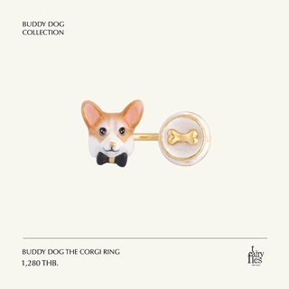 FAIRY TALES - Corgi Ring แหวนรูปน้องหมาคอร์กี้